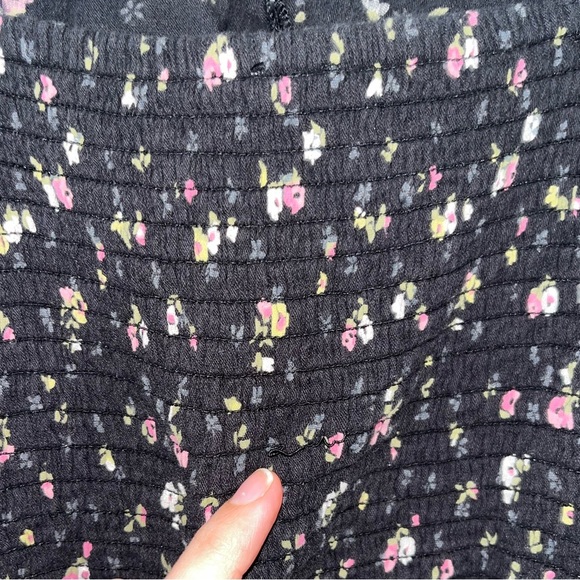 Aerie Medium Floral Front Cut-Out Romper - Picture 7 of 7